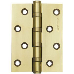 Петля универсальная Armadillo (Армадилло) 4500C (500-C4) 100x75x3 GP Золото Box