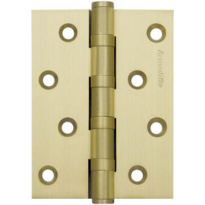 Петля универсальная Armadillo (Армадилло) 4500C (500-C4) 100x75x3 SG Мат золото Box