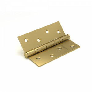 Петля универсальная Fuaro (Фуаро) 4BB/BL 100x75x2,5 SB (мат. золото) БЛИСТЕР