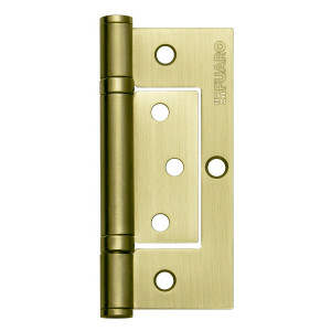 Петля универсальная Fuaro (Фуаро) без врезки 300-2BB 100x2,5 SB (мат. золото)