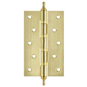 Петля универсальная Fuaro (Фуаро) 4BB/A/BL 125x75x2,5 SB (мат. золото) БЛИСТЕР