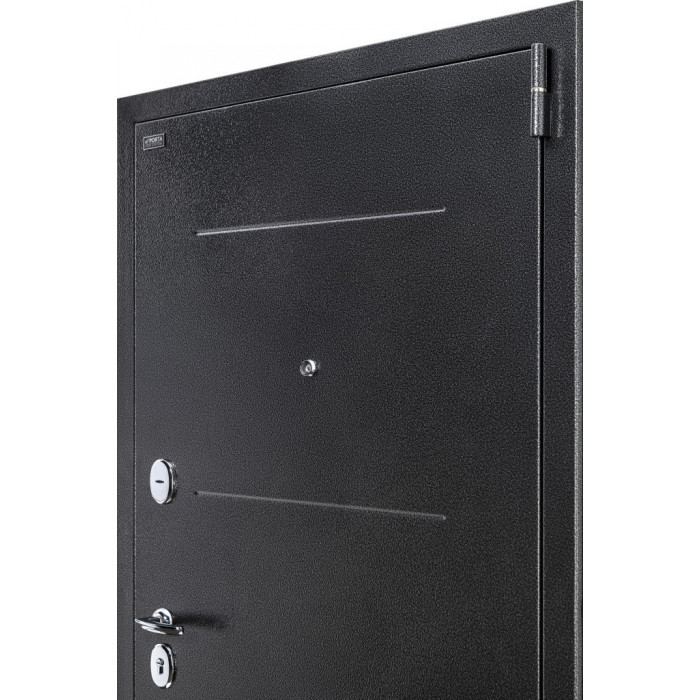 Входная дверь Porta S 104.П22 Антик Серебро/Bianco Veralinga
