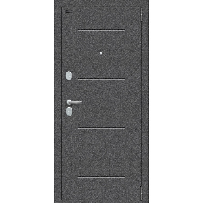 Входная дверь Porta S 104.П22 Антик Серебро/Bianco Veralinga
