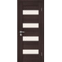 Межкомнатная дверь Порта-23 (1П-02) Wenge Veralinga Magic Fog