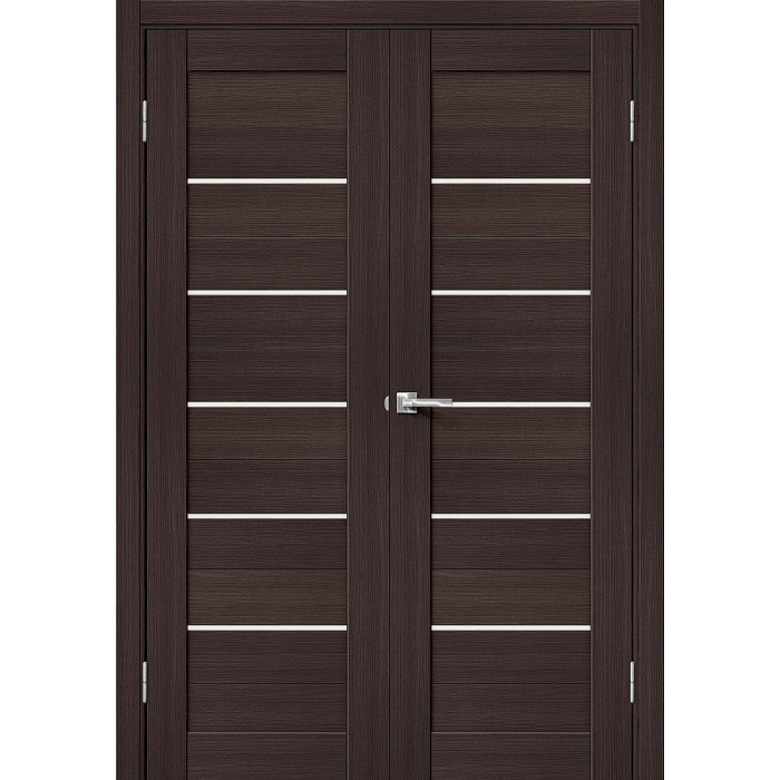 Межкомнатная дверь Порта-22 (2П-03) Wenge Veralinga Magic Fog