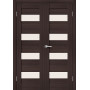 Межкомнатная дверь Порта-23 (2П-03) Wenge Veralinga Magic Fog