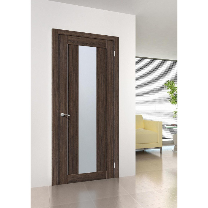 Межкомнатная дверь Порта-25 alu Wenge Veralinga Magic Fog